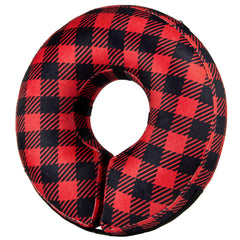 BENCMATE inflatable cone on dog for comfortable recovery without vision obstruction