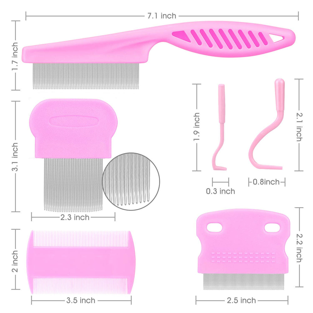 BENSEAO grooming set being rinsed after use for easy cleaning.