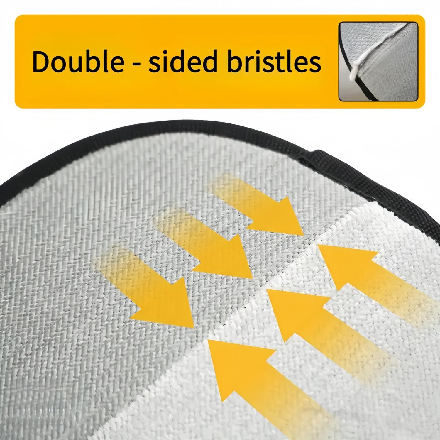 BEOWUI breathable mesh glove keeps hands cool during grooming sessions.