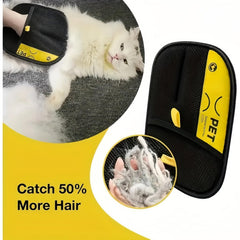 BEOWUI Purepath hair removal glove on furniture removing pet hair.