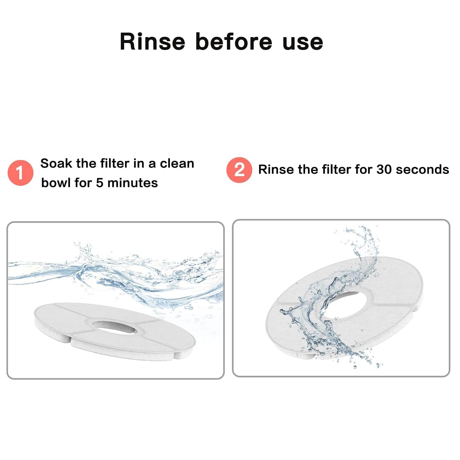 BEQ brand-exclusive filter fit demonstrated on E1 Infinity fountain for optimal filtration
