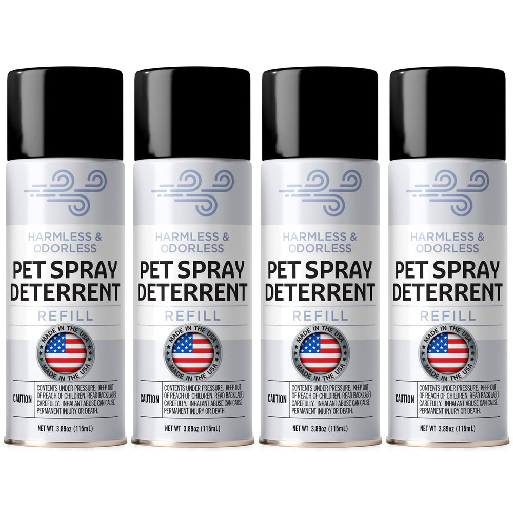 Berkland ssscat refill 4-pack ready for PetSafe system, convenient pet-safe deterrent.