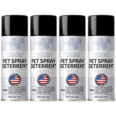Berkland ssscat refill 4-pack ready for PetSafe system, convenient pet-safe deterrent.