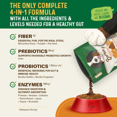 Bernie's Perfect Poop probióticos para un tracto digestivo más estable