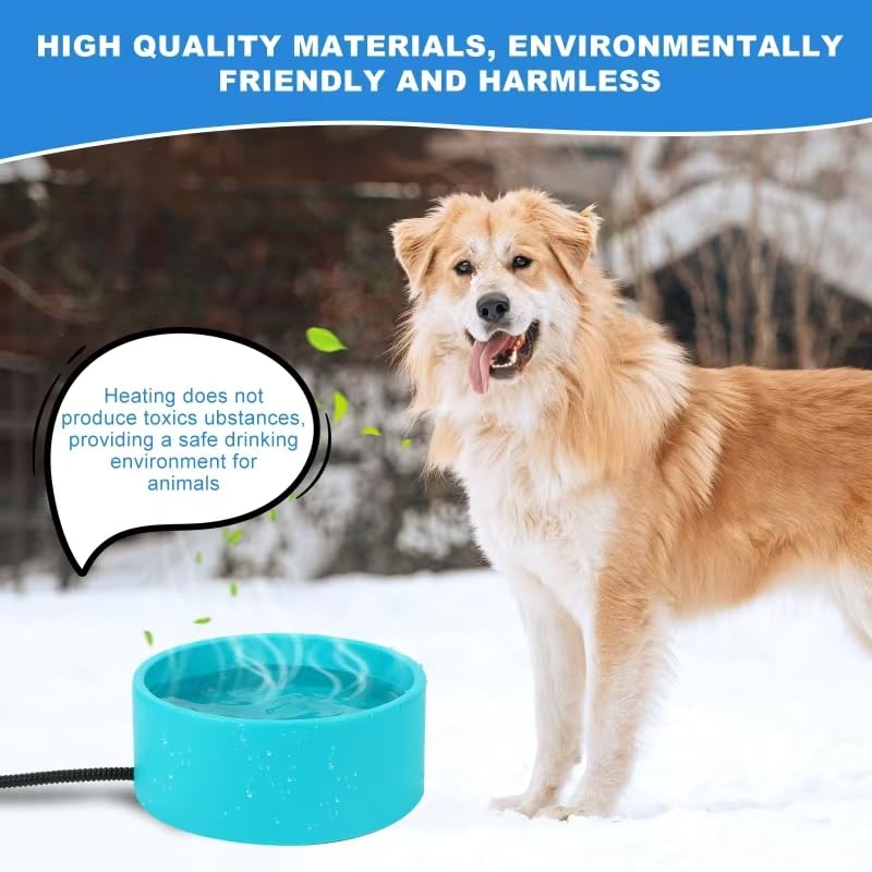 Berverra heated bowl thermostat feature image shows safe temperature cycling for pets.