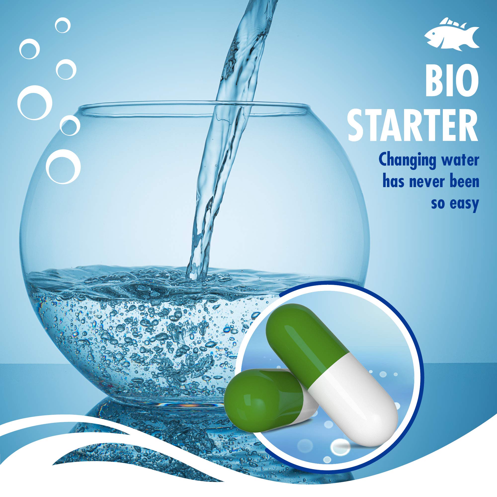 Beseder Bio Capsules after treatment water clarity trend helps hobbyists monitor results.
