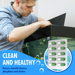 Beseder Bio Capsules dissolving in water appears gradual and unobtrusive for existing setups.