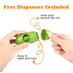 Beshula large 23x33 cm poop bags for big messes