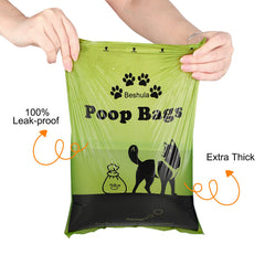 Beshula lavender scented poop bags to mask odors on walks