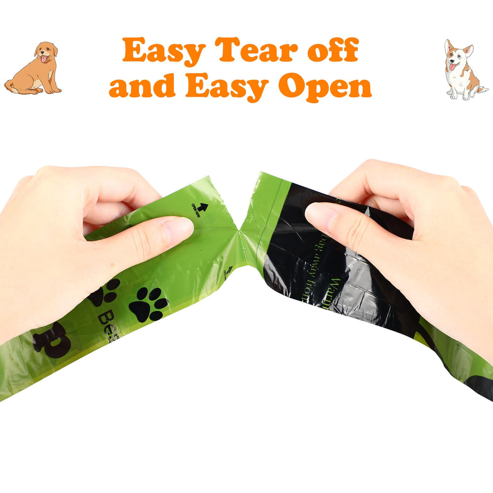 Beshula leak-proof thick poop bags for clean pickup
