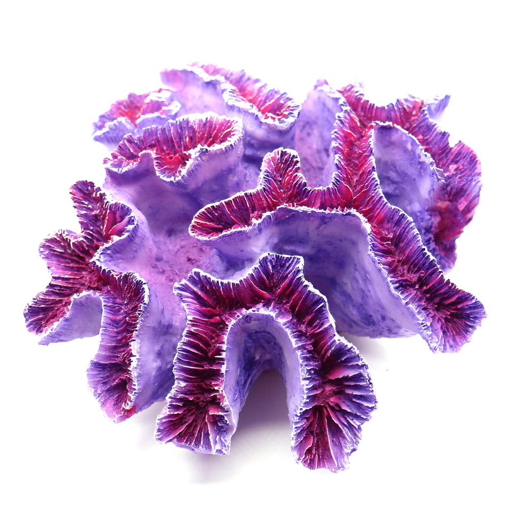 Besimple polyresin coral ornament purple offers durable, low-maintenance decor.