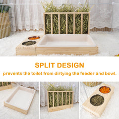 BESNEW durable wood and PVC construction withstands chewing and scratching.