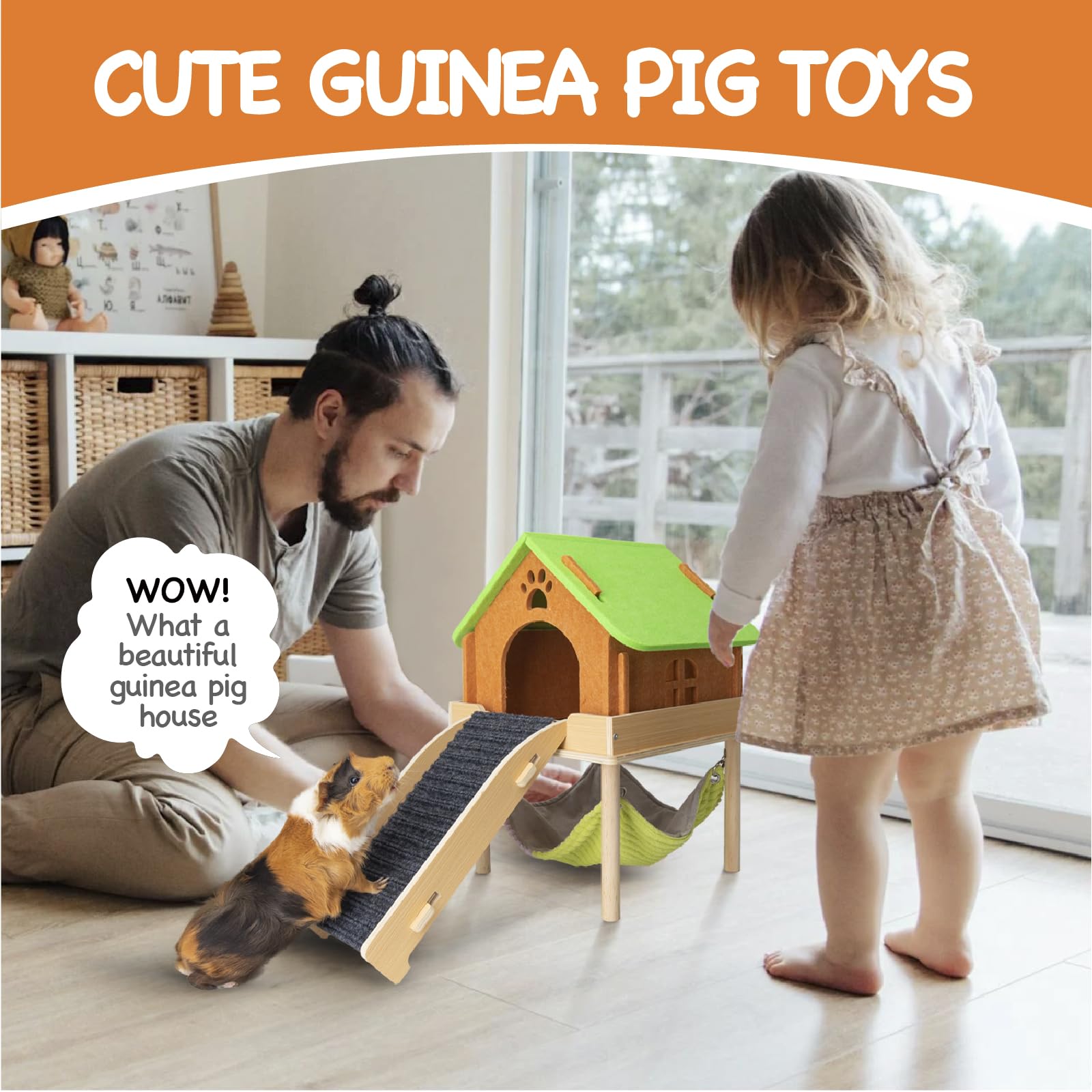 BESNEW small animal habitat accessory kit supports space-saving enrichment.