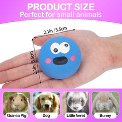 BESNEW small-dog squeaker ball ideal for fetch and teething sessions.