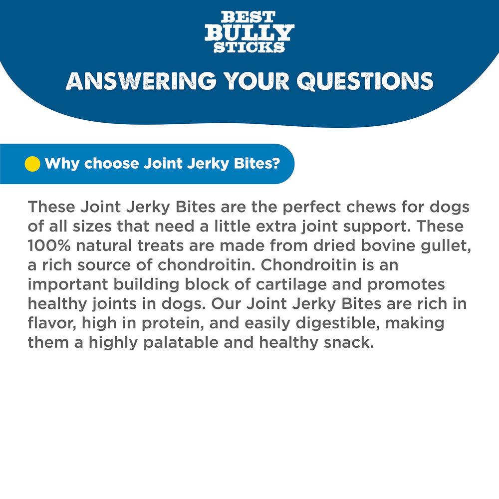 Best Bully Sticks supports dental hygiene through chewing action.