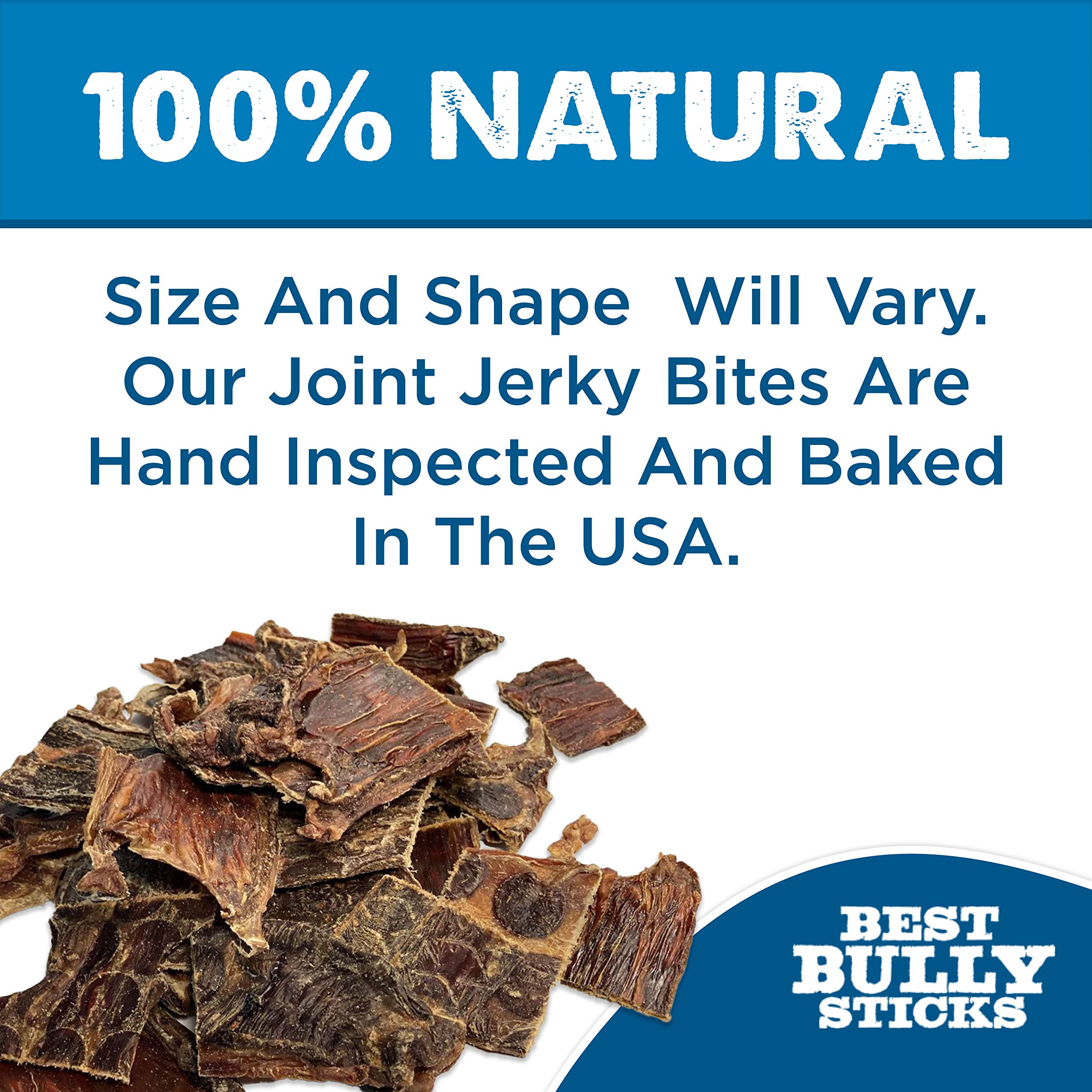 Best Bully Sticks 100% natural beef jerky, single-ingredient treat.