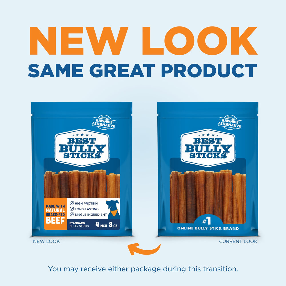 Best Bully Sticks puppy teething chew with 4-inch length for teething relief