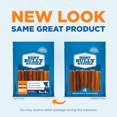 Best Bully Sticks puppy teething chew with 4-inch length for teething relief