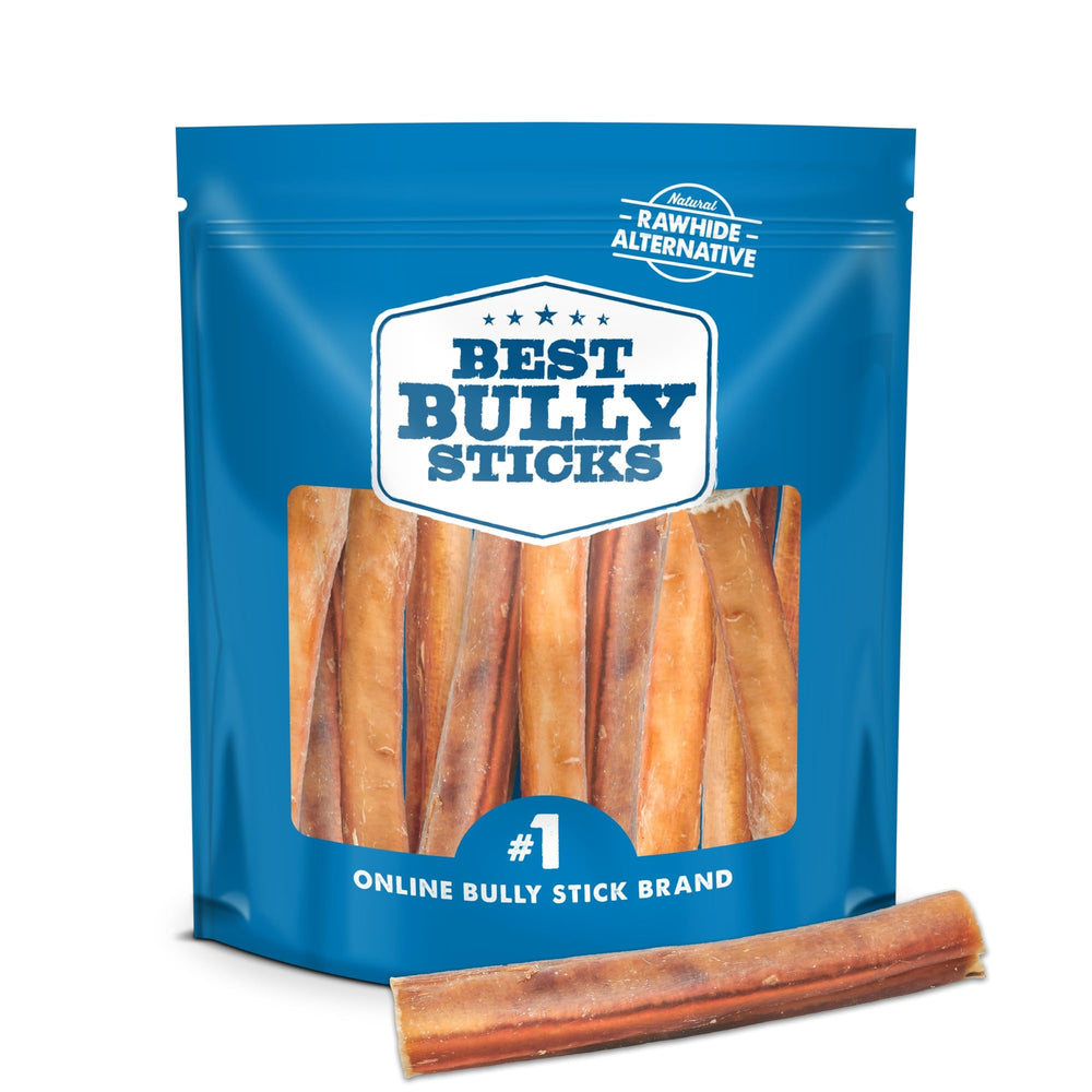 Best Bully Sticks 6-inch jumbo chew for large dogs promotes extended chewing and satisfaction