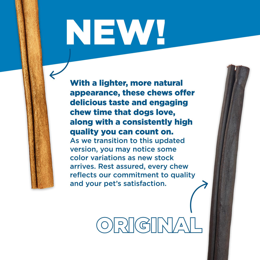Best Bully Sticks 6in collagen stick dog-chew enjoying a rawhide-free, digestible treat