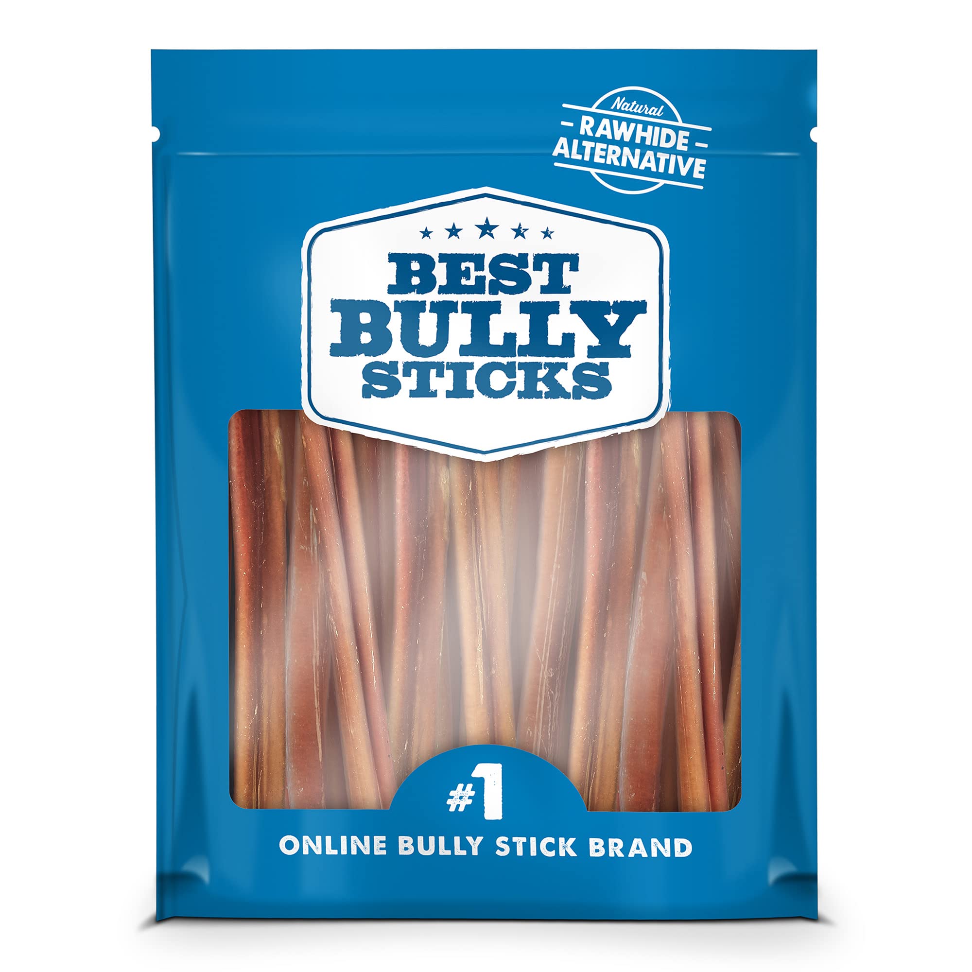 Best Bully Sticks 6-inch bully stick for dogs—grain-free dental health and natural chew.