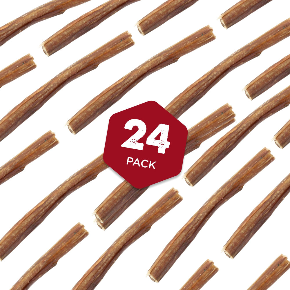 Best Bully Sticks 6 Inch Thin grass-fed sourcing shown