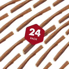 Best Bully Sticks 6 Inch Thin grass-fed sourcing shown