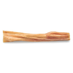 Best Bully Sticks beef bladder sticks close-up shows protein-rich, natural chew for dogs.