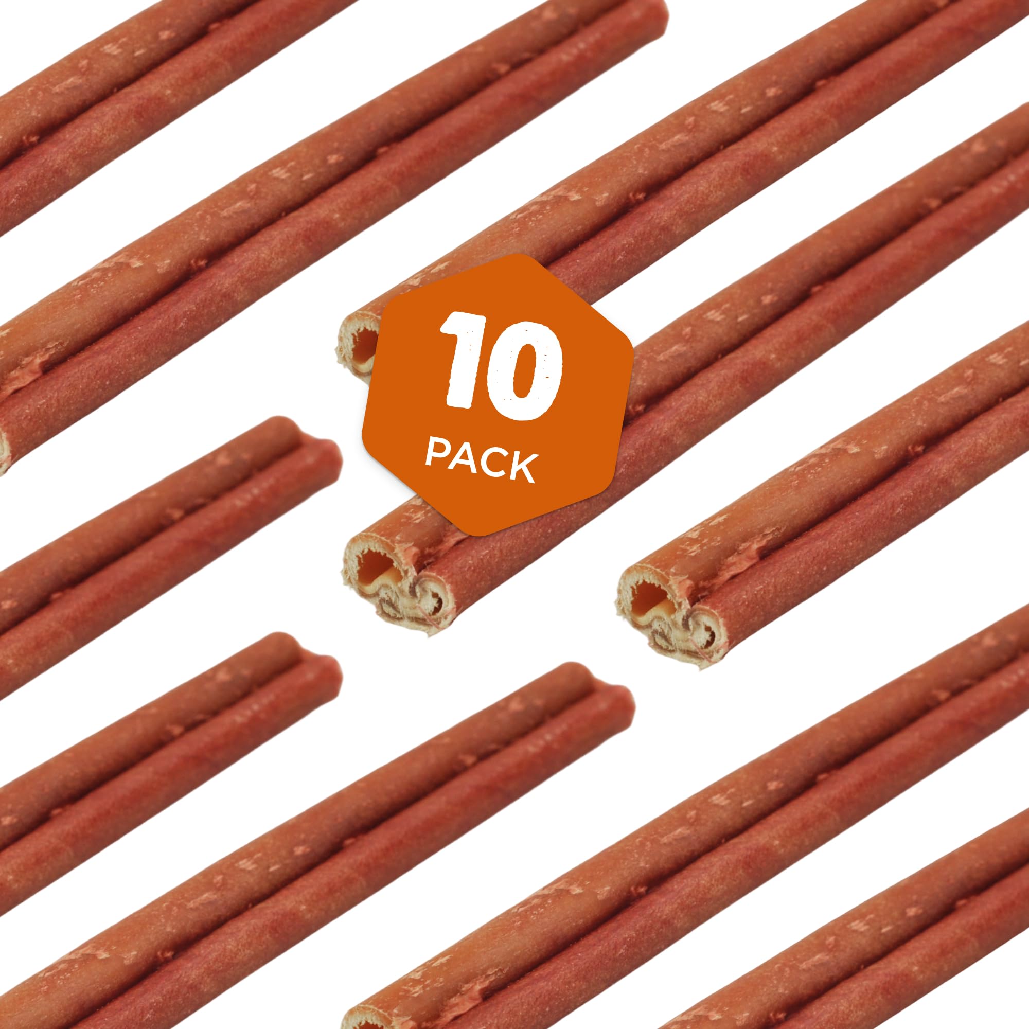 Best Bully Sticks beef-hide-collagen-core: easily digestible chew with collagen center