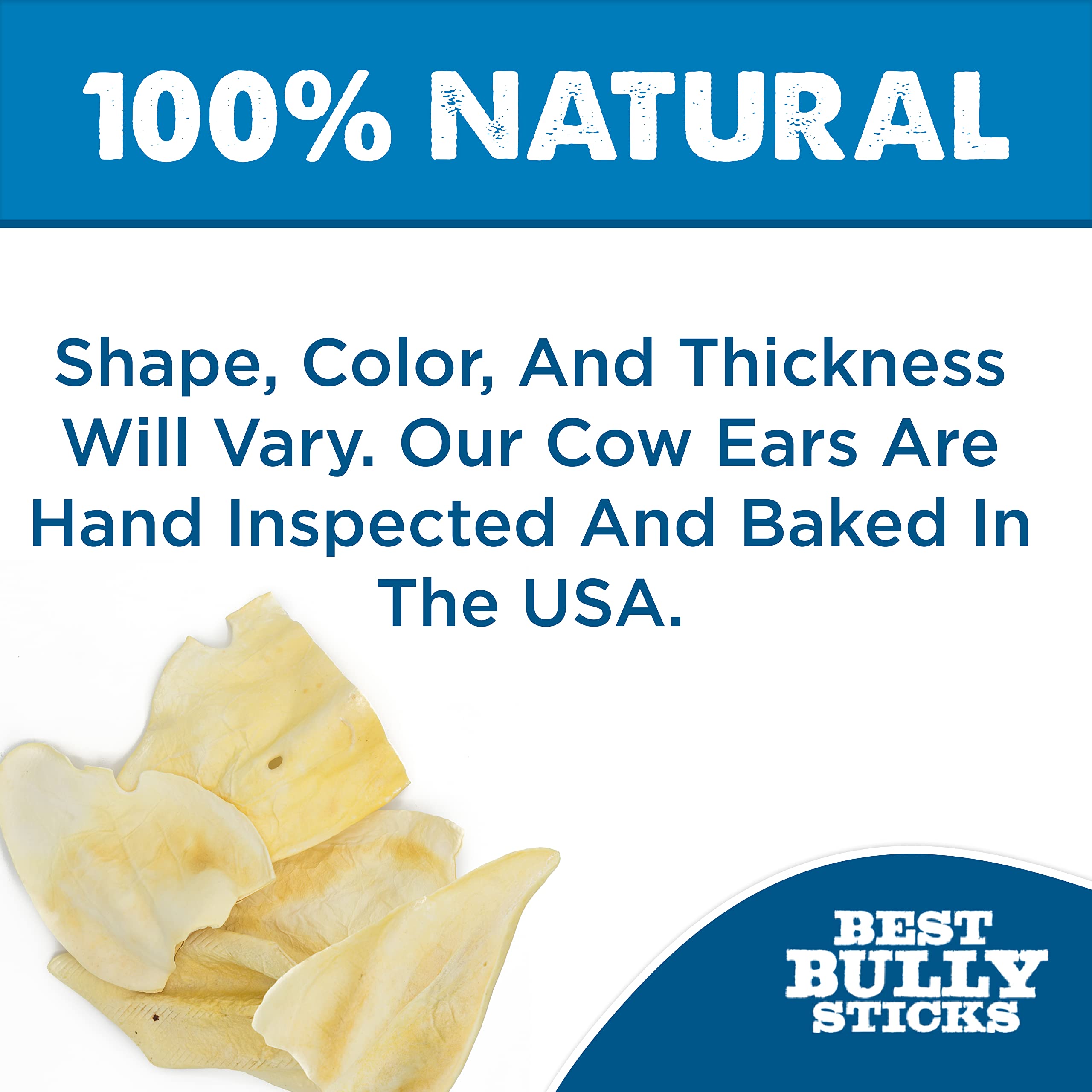 Best Bully Sticks cow ears dog chew action showing dogs enjoying a chewy texture