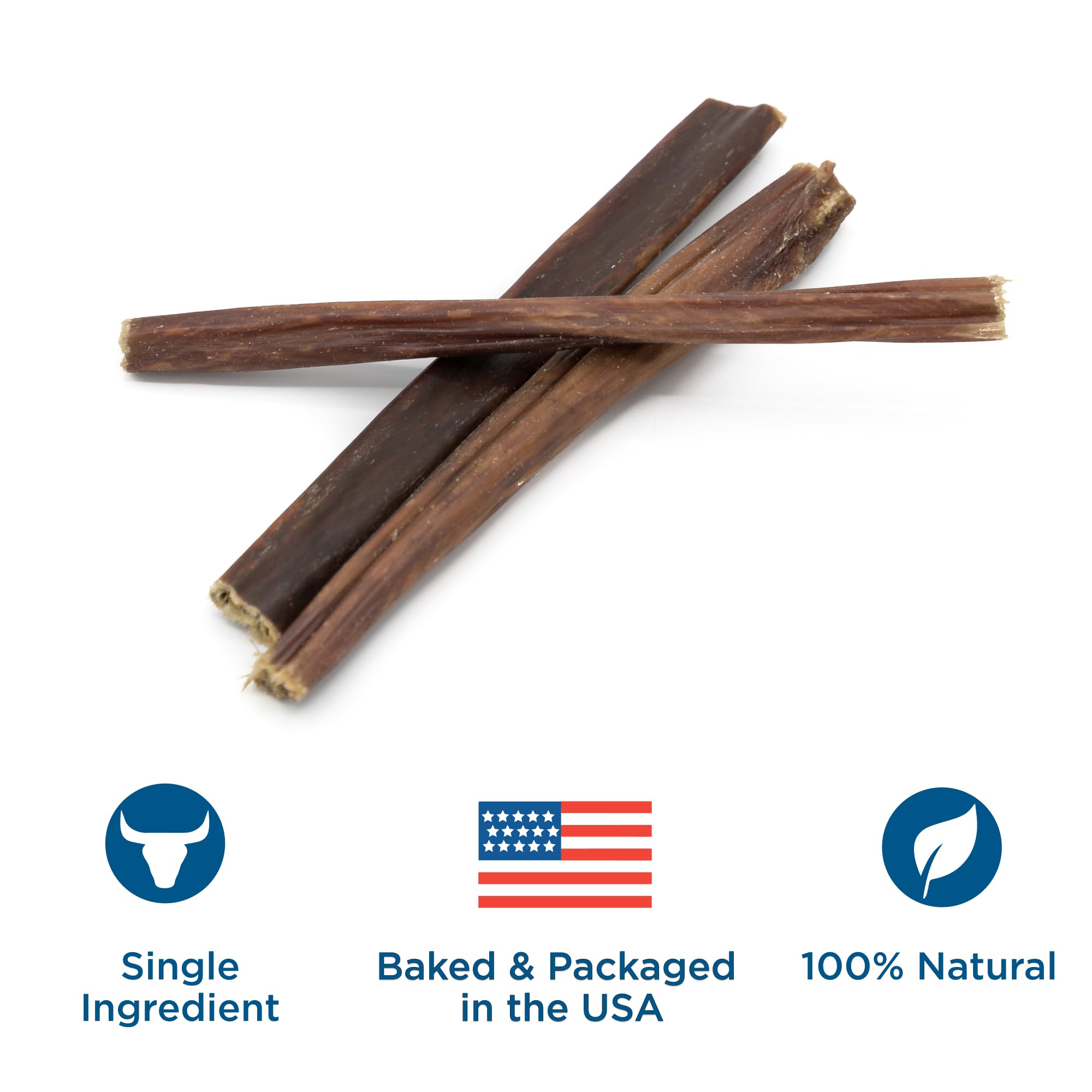 Best Bully Sticks free-range beef source image emphasizes natural ingredients for dogs