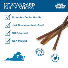 Best Bully Sticks grain-free beef dog chew for natural nutrition