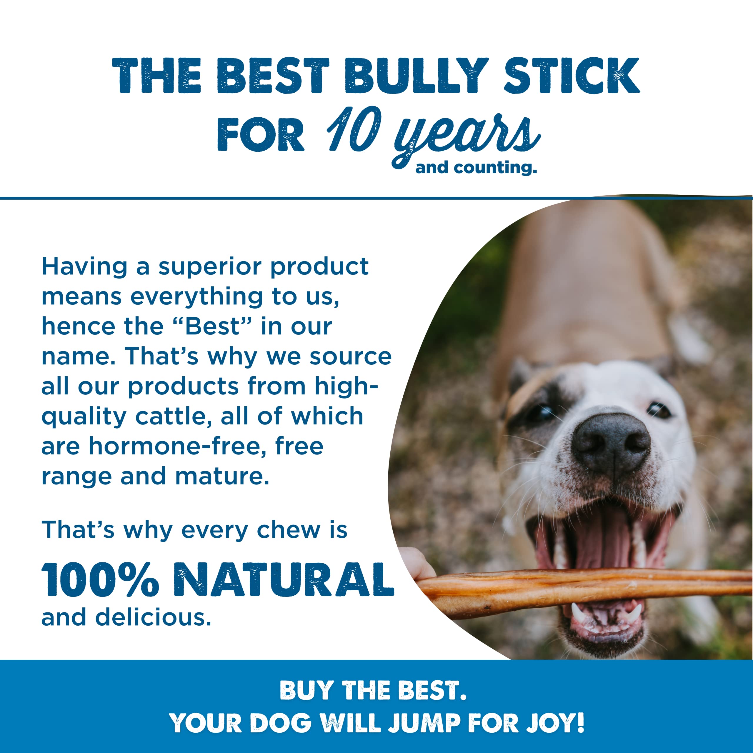Best Bully Sticks natural scent image hints at pup-friendly aroma