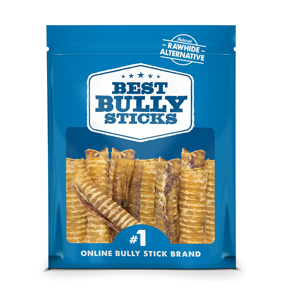 Best Bully Sticks premium 6-inch beef trachea chew promotes dental cleaning during regular chewing.