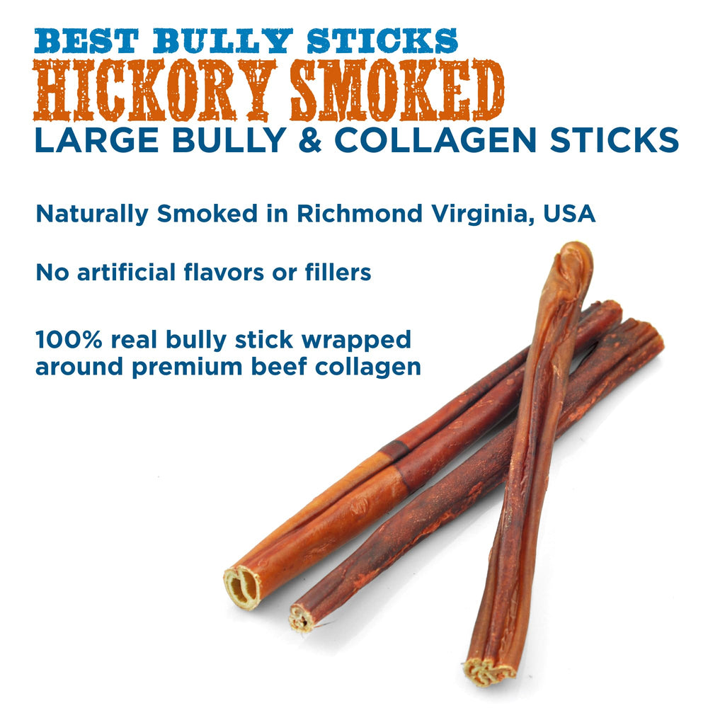Best Bully Sticks outer-shell smoked beef chew with no artificial additives