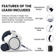 Best Dog Supplies anti-slip handle leash for secure, comfortable grip during walks.