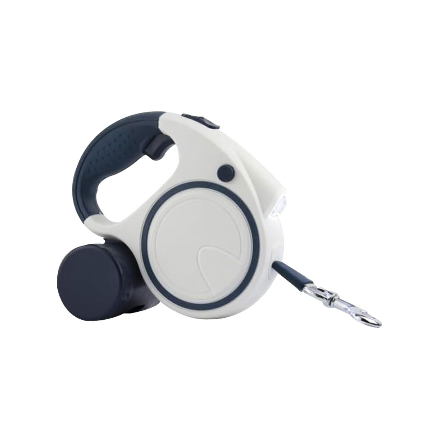 Best Dog Supplies retractable leash with 16ft reach and flashlight for safer night walks.