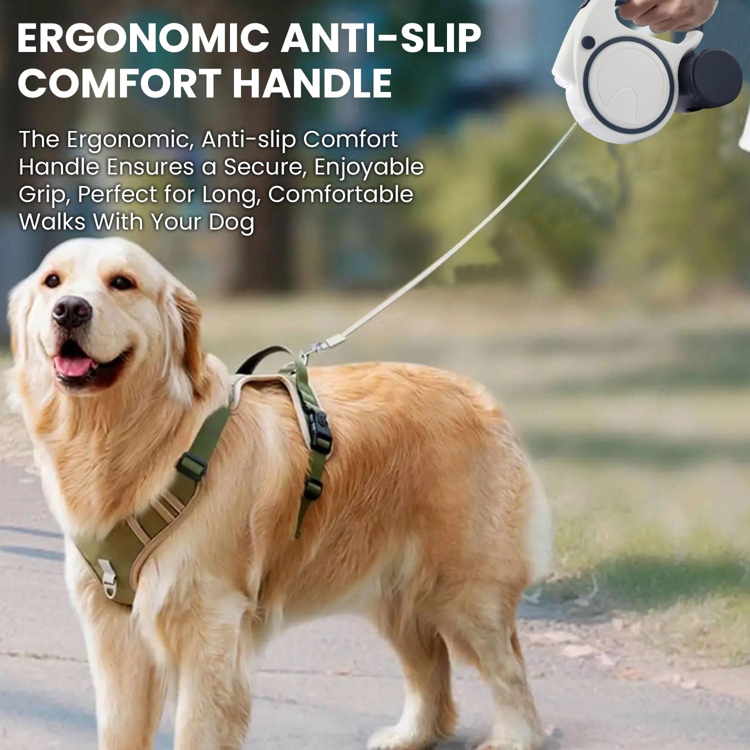 Best Dog Supplies retractable leash suitable for all dogs during versatile walks.