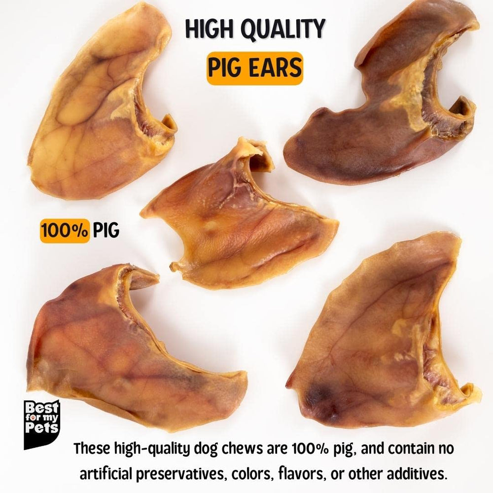Best For My Pets pig ears bulk-pack storage ready