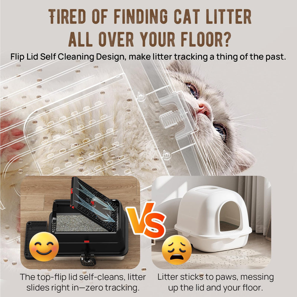 BEST JAJA nanocrystal carbon filters for odor control in the litter box.