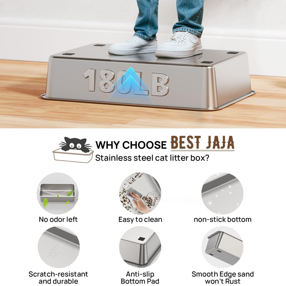 BEST JAJA premium SUS304 stainless steel for durable use.