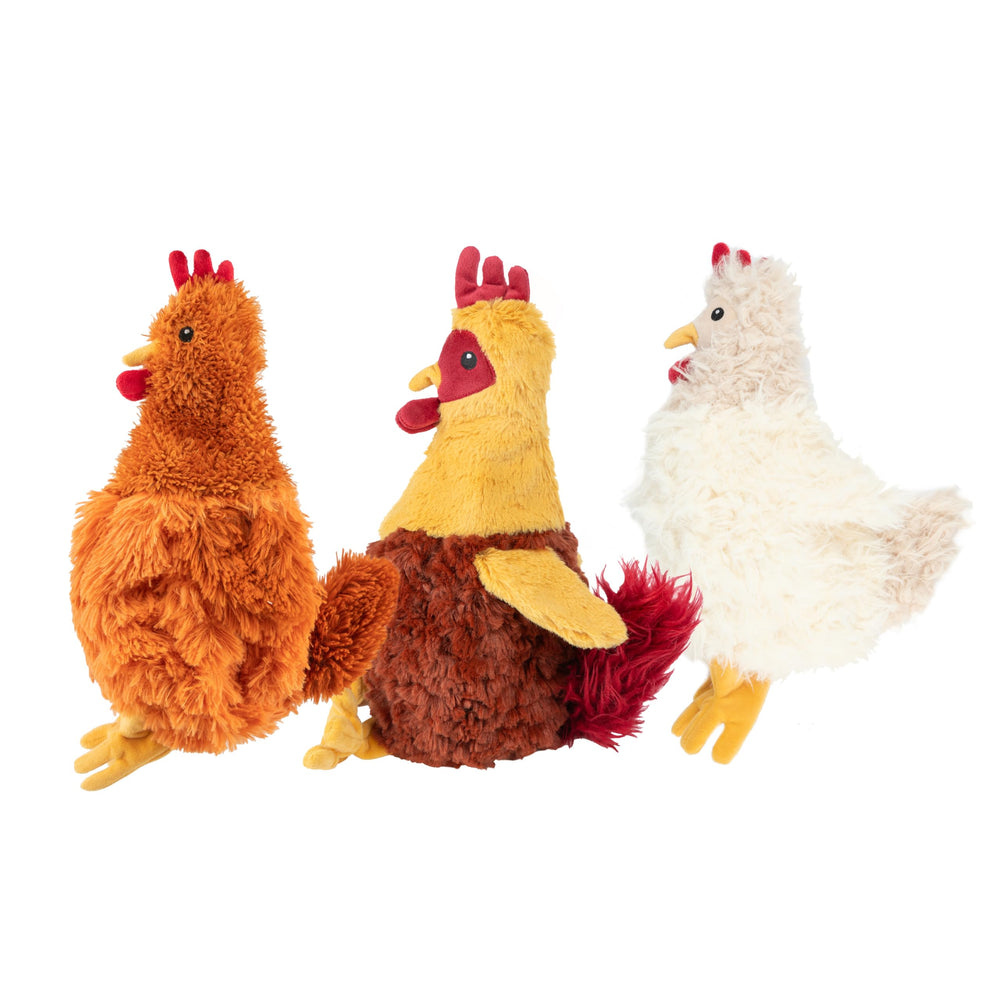 Best Pet Supplies crinkle material head with squeaker to stimulate chewing instincts safely.