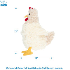 Best Pet Supplies colorful dog toy shows bright colors and crinkle texture.