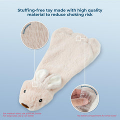 Best Pet Supplies no-stuffing design reduces mess during indoor chew and play.