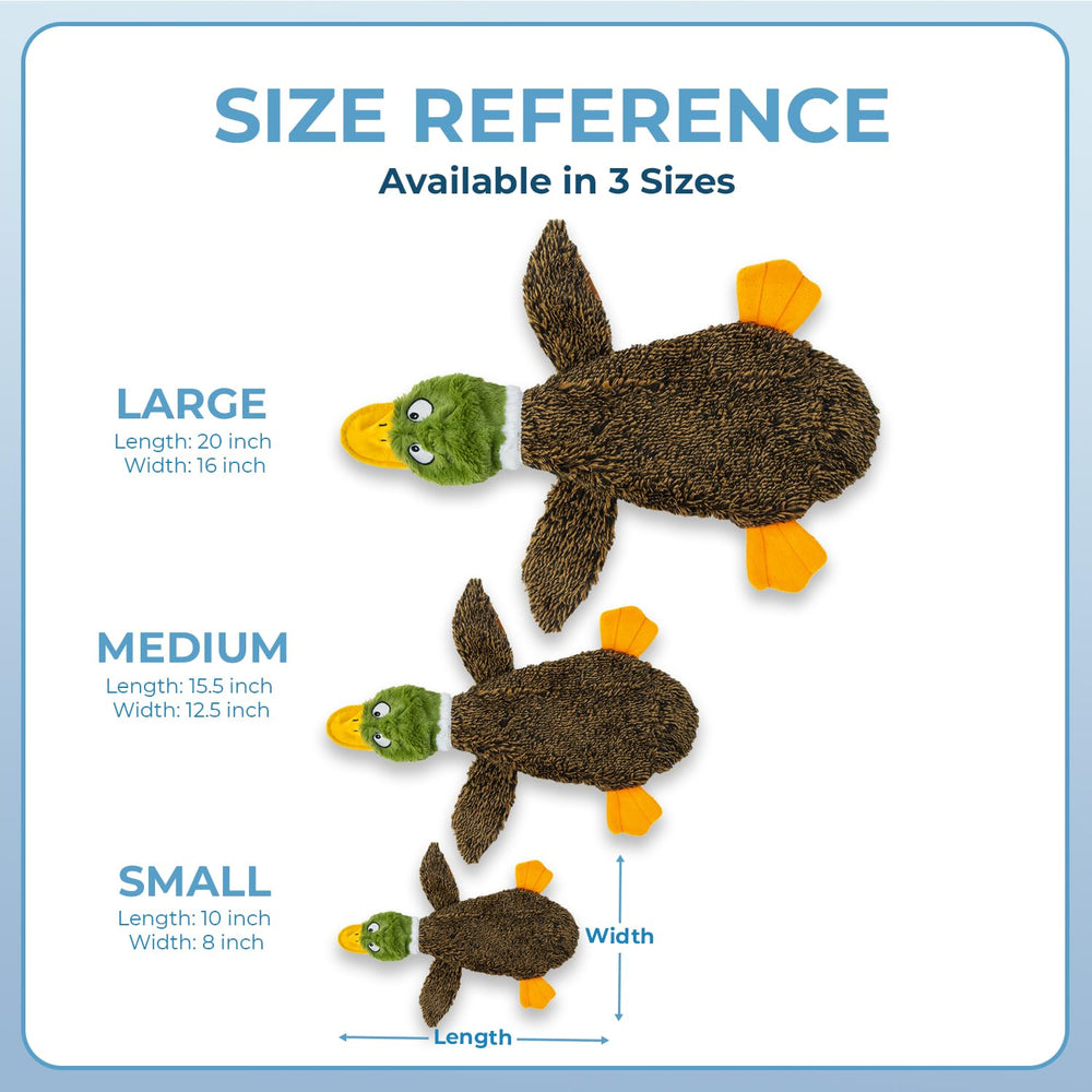 Best Pet Supplies plush material ensures soft texture and long-lasting squish for gentle chewers.