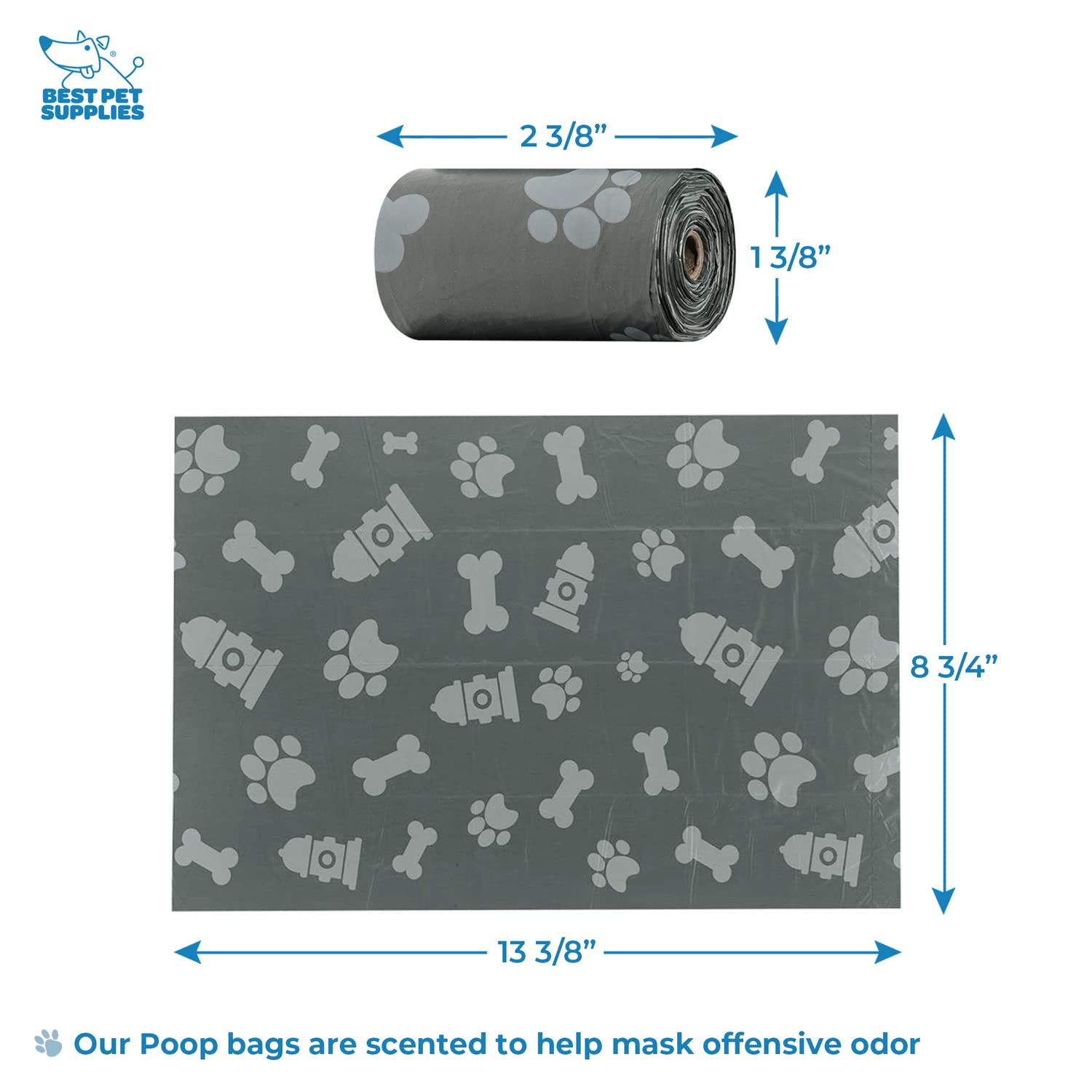 Best Pet Supplies compact leash attachment fits backpacks and belts for hikes.