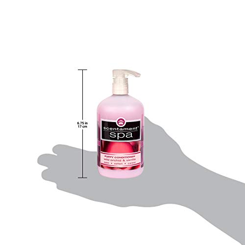 Best Shot Scentament Spa Suitable for dogs and cats image highlights universal use over 8 weeks.