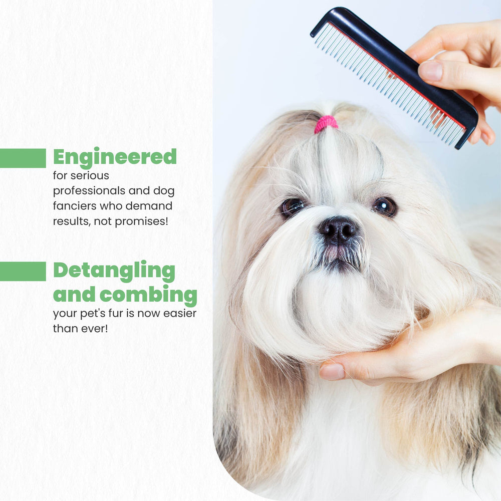 Best Shot UltraMAX Pro Finishing Spray detangles fur with alcohol-free formula.
