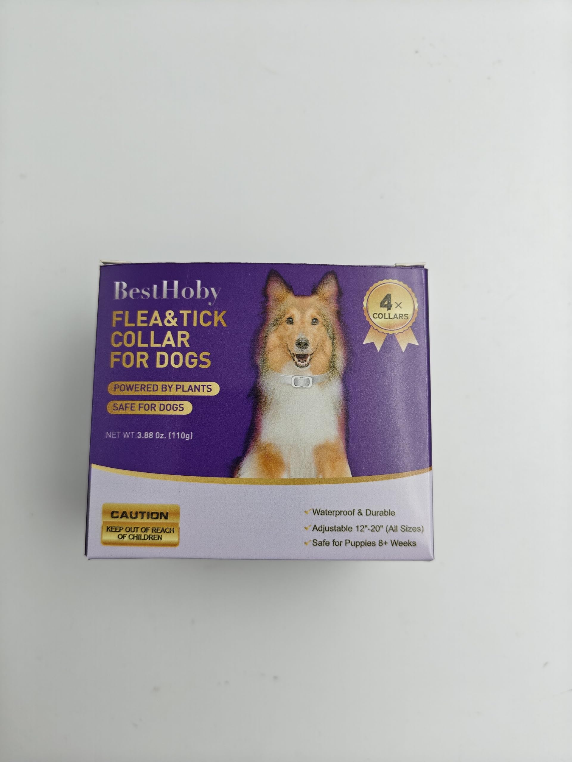BestHoby flea tick collar puppy-friendly adjustable