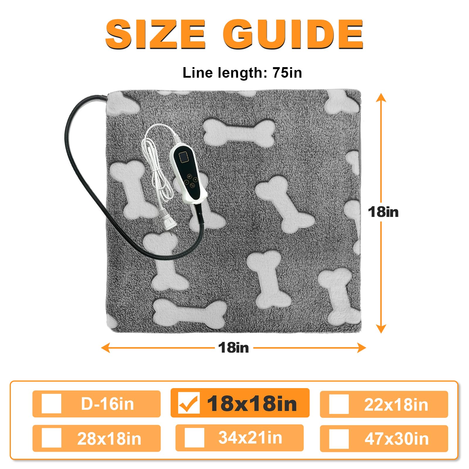 Bestio soft fleece cover on cat heating pad provides skin-friendly warmth and easy washing.